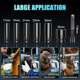 Image du fabricant 7 du Yanhama clé à choc sans fil