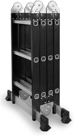 Image du fabricant 8 du DRABEST Échelle pliante 4x3 marches