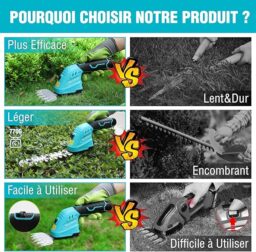 Image du fabricant 8 du DURATECH Cisaille Sculpte-Haie Électrique