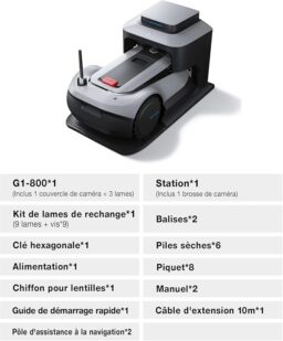 Image du fabricant 8 du ECOVACS GOAT G1-800 robot tondeuse