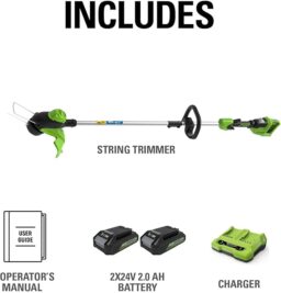 Image du fabricant 8 du Greenworks débroussailleuse sans fil