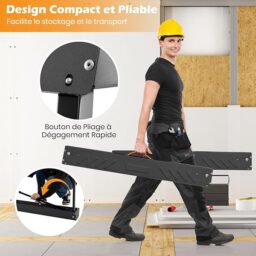 Image du fabricant 8 du GYMAX Tréteaux Pliables Lot 2