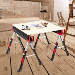 Image du fabricant 8 du GYMAX Tréteaux pliables métalliques