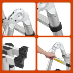 Image du fabricant 8 du Jiubiaz Échelle télescopique 5m