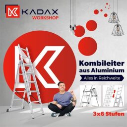 Image du fabricant 8 du KADAX Échelle Transformable Aluminium