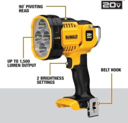 Image du fabricant 8 du Lampe travail LED DEWALT rouge