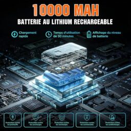 Image du fabricant 8 du Litheli Mini Tronçonneuse électrique