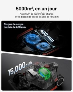 Image du fabricant 8 du MAMMOTION LUBA 2 AWD robot tondeuse