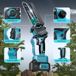 Image du fabricant 8 du Mini tronçonneuse électrique sans fil