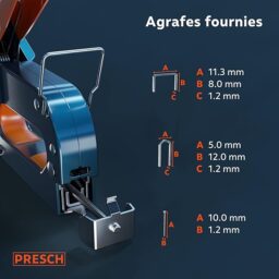 Image du fabricant 8 du Presch Agrafeuse murale manuelle