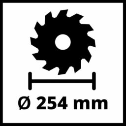 Image du fabricant 8 du Scie circulaire sur table Einhell TE-TS 254 T