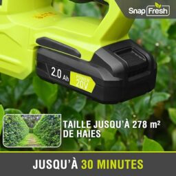 Image du fabricant 8 du SnapFresh Taille-Haie Batterie 20V