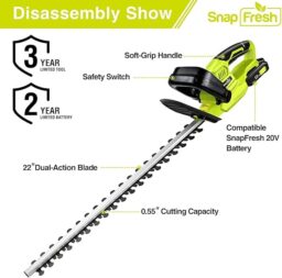Image du fabricant 8 du SnapFresh taille-haies électrique portable