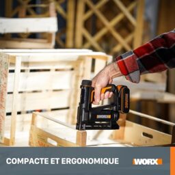 Image du fabricant 8 du WORX Agrafeuse Cloueuse sans Fil