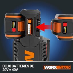 Image du fabricant 8 du WORX Débroussailleuse sans Fil 40V