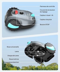 Image du fabricant 8 du YARDCARE V100 Robot Tondeuse