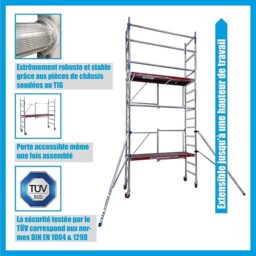 Image du fabricant 9 du Alumexx Red Line échafaudage transformable