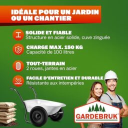 Image du fabricant 9 du Brouette GARDEBRUKŽ 2 roues