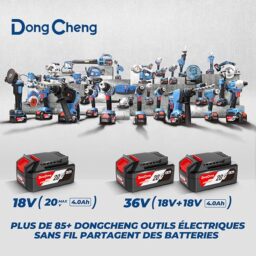 Image du fabricant 9 du DongCheng Tronçonneuse sans fil 18V