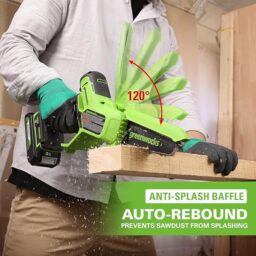 Image du fabricant 9 du Greenworks Mini Tronçonneuse 24V