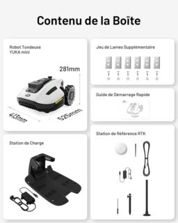 Image du fabricant 9 du Robot Tondeuse MAMMOTION YUKA Mini