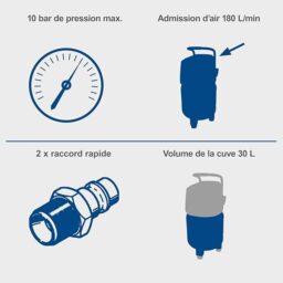 Image du fabricant 9 du Scheppach Compresseur d’air HC35V