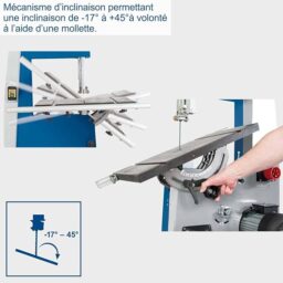 Image du fabricant 9 du Scie à ruban Scheppach Basa 4