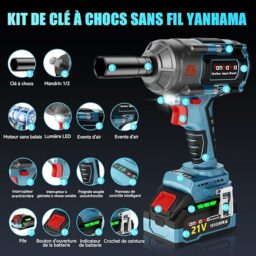 Image du fabricant 9 du Yanhama clé à choc sans fil