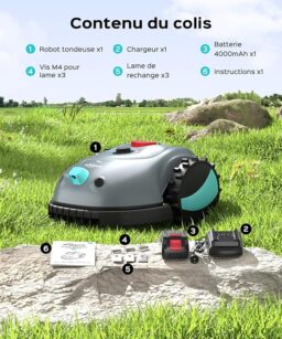 Image du fabricant 9 du YARDCARE V100 Robot Tondeuse