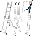 Échelle Multifonction Pliante Izrielar Télescopique 7 en 1