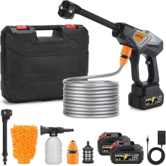 Nettoyeur Haute Pression Portatif MYPIN sans fil 600 PSI