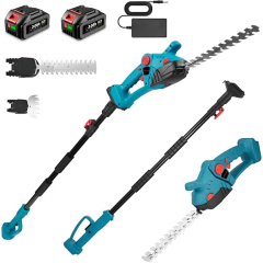 Taille Haie sur Batterie Onevan Télescopique 4 en 1