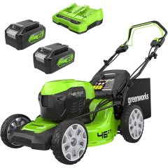 Tondeuse À Gazon Greenworks GD24X2LM46SPK4X