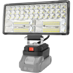 Lampe de Chantier Portable Radikor LED Rechargeable Makita 18V