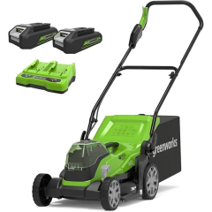 Tondeuse sans fil Greenworks G24X2LM36K2X