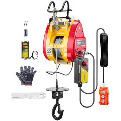 Treuil Électrique Portable VEVOR Palan 2 en 1 500 Kg