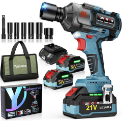 Clé À Choc sans fil Yanhama Clé À sans 1400NM 21V